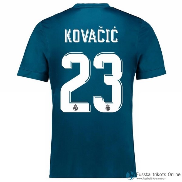Real Madrid Trikot Ausweich Kovacic 2017-18 Fussballtrikots Günstig